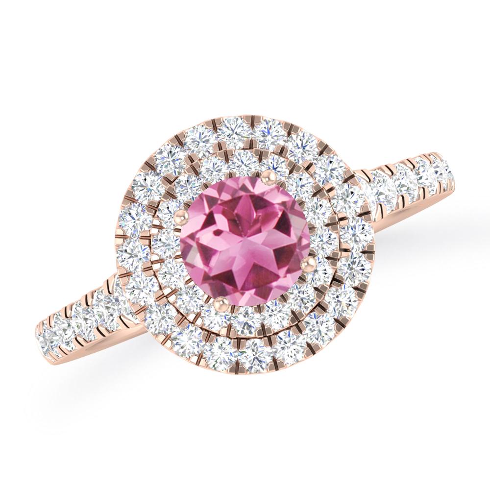 Rose Gold - Pink Tourmaline