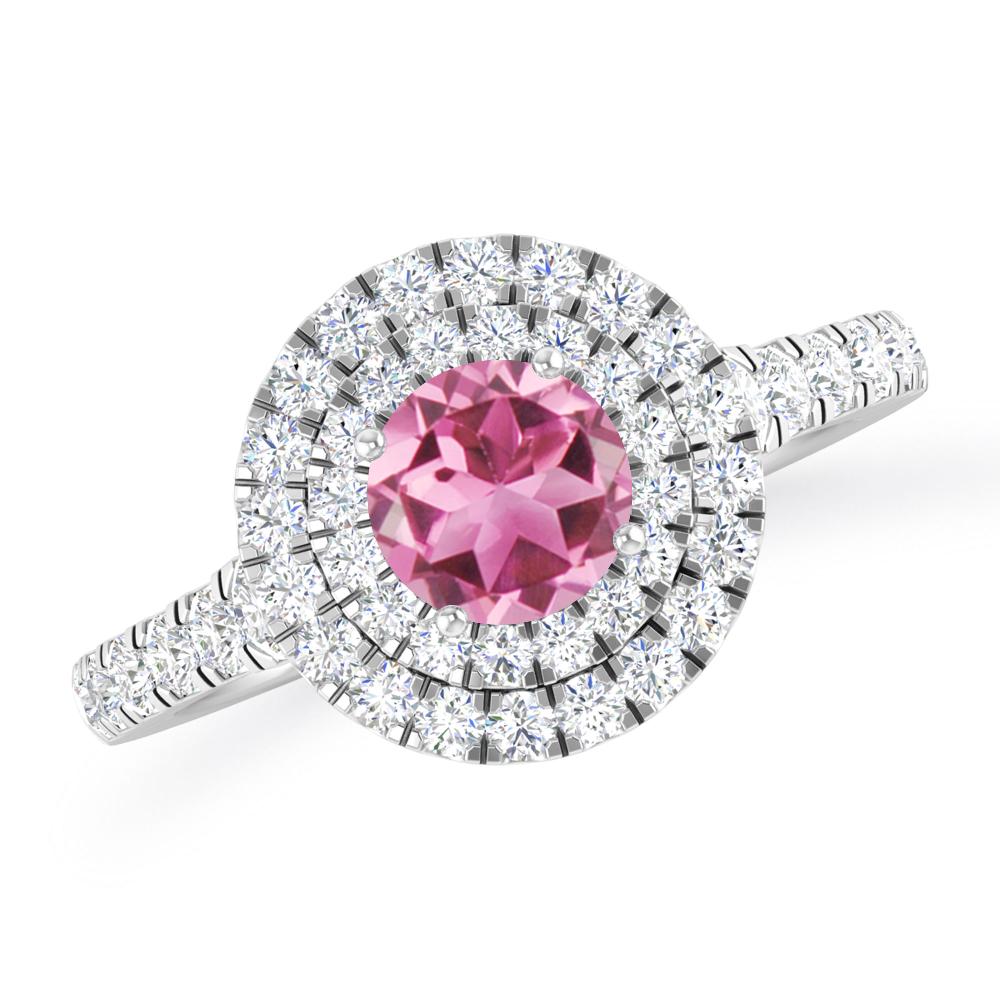 White Gold - Pink Tourmaline