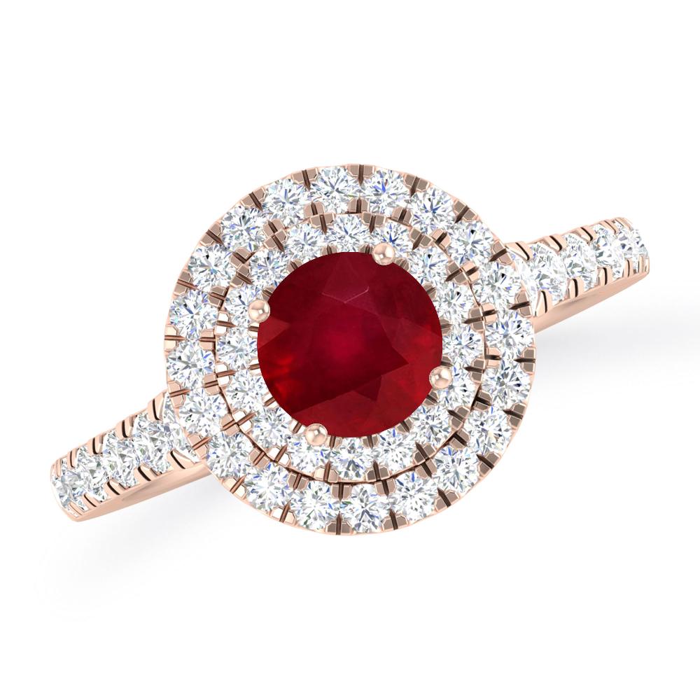 Rose Gold - Ruby