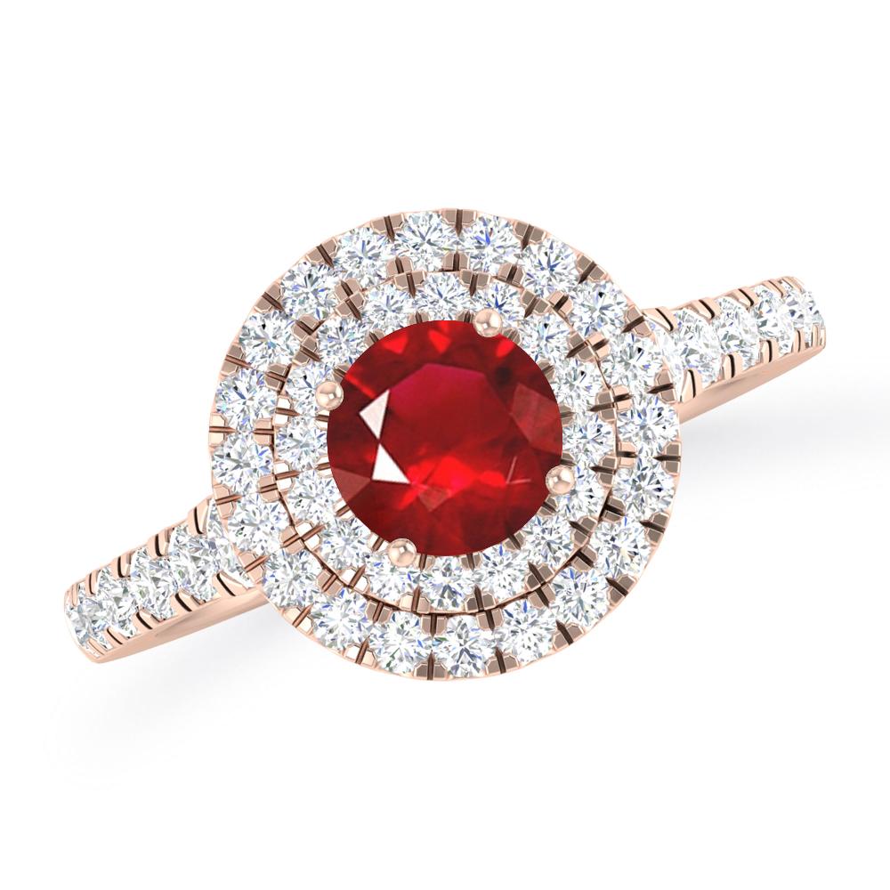 Rose Gold - Ruby