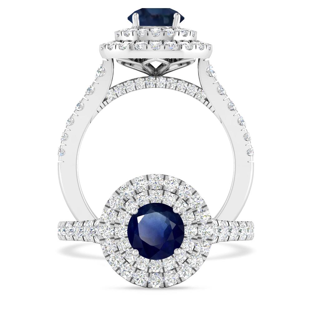 White Gold - Sapphire