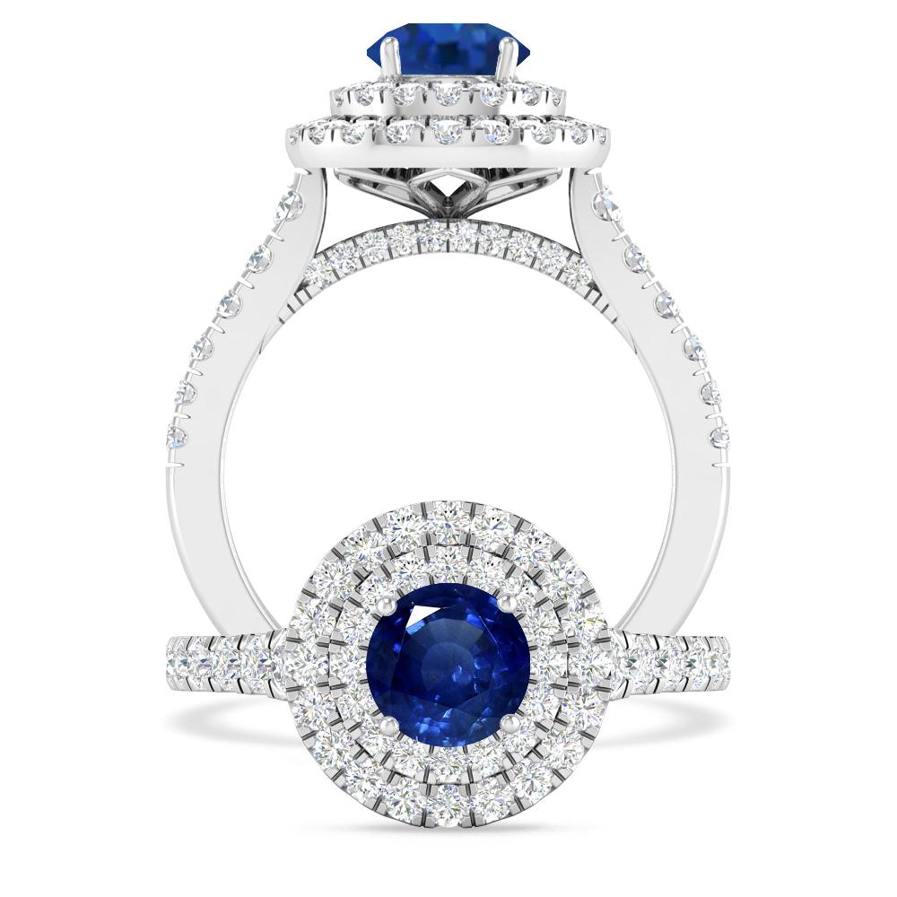 White Gold - Sapphire