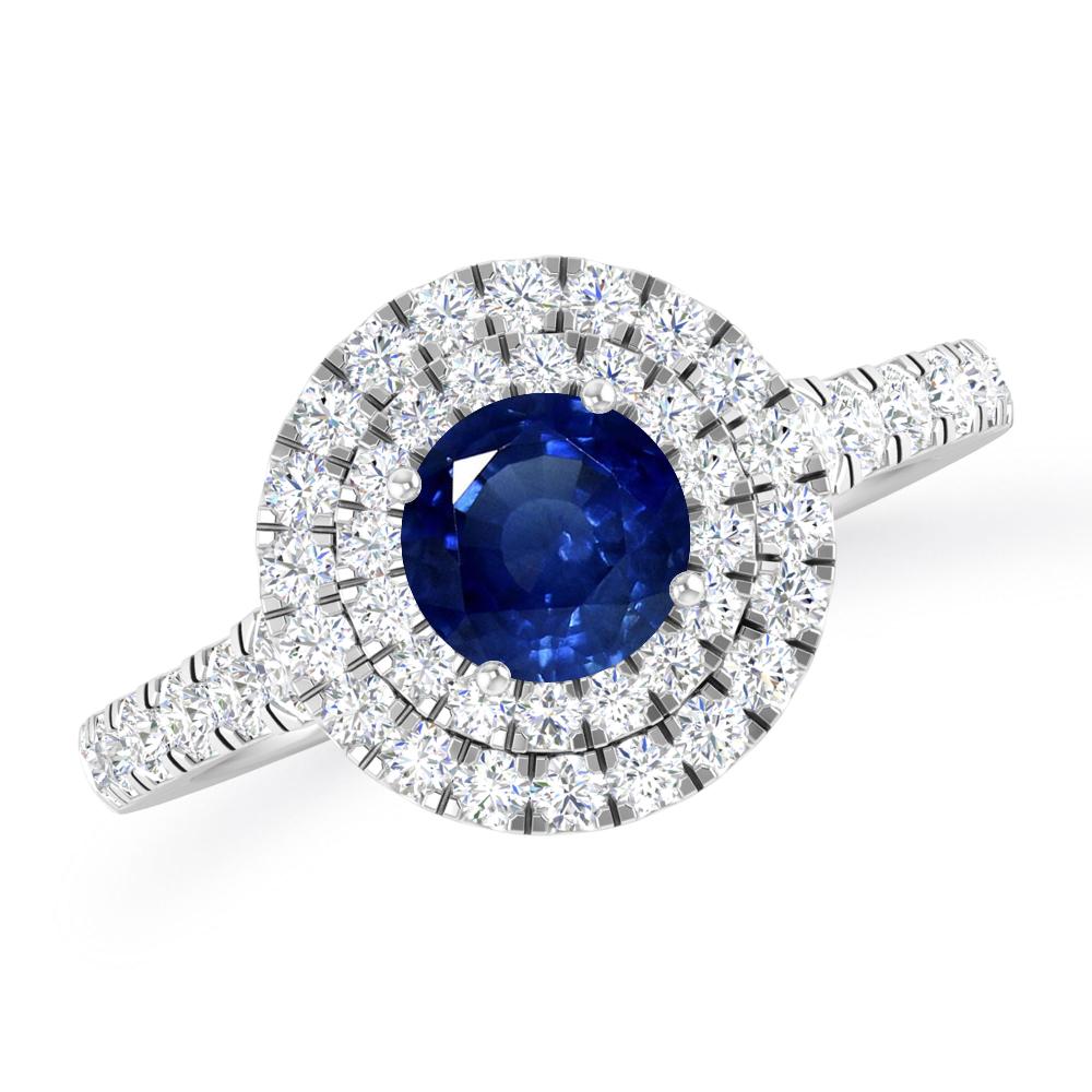 White Gold - Sapphire