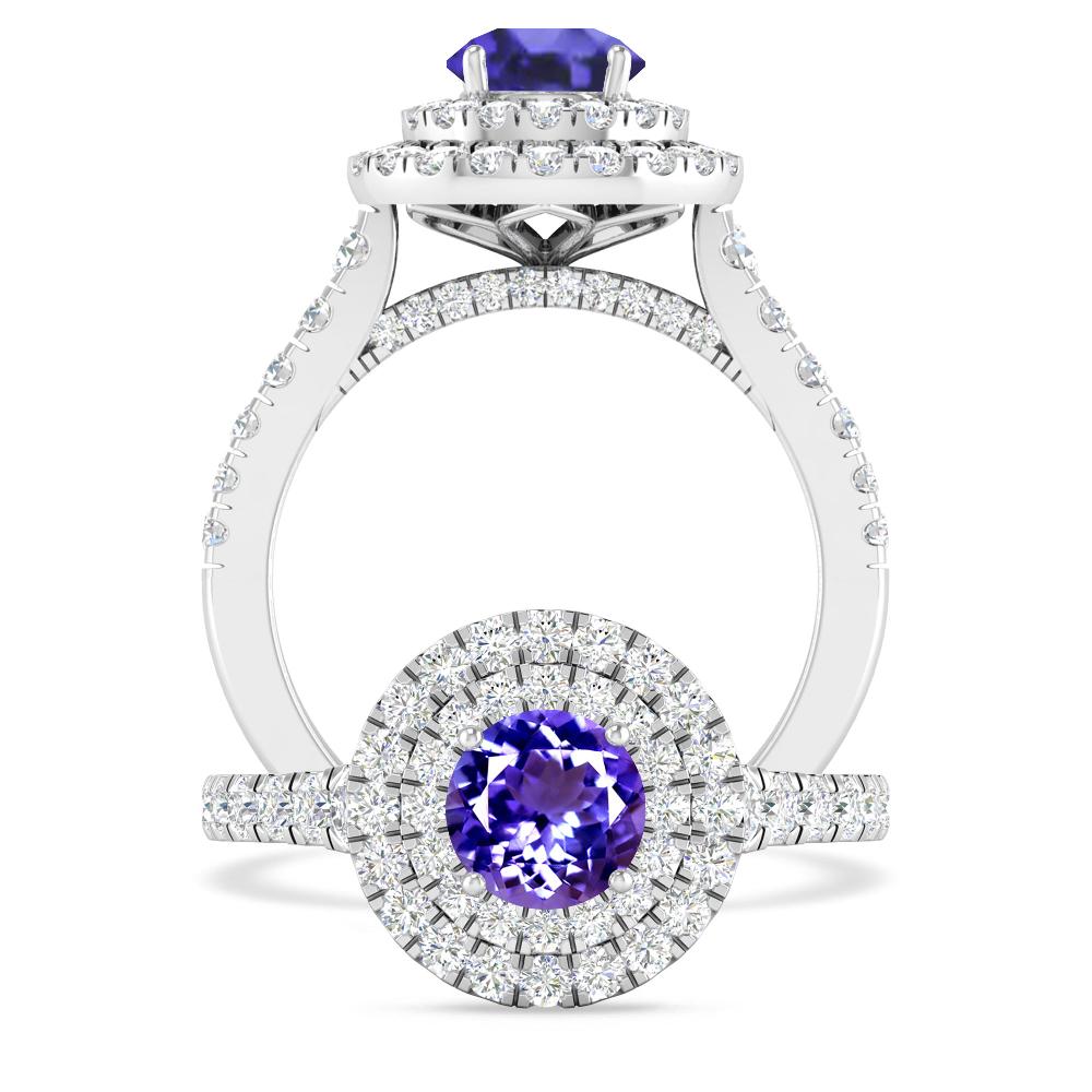 White Gold - Tanzanite