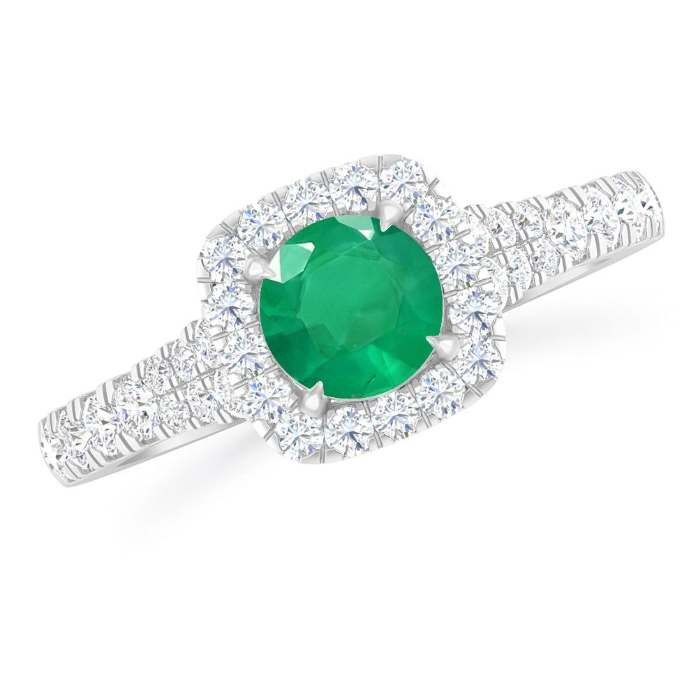 White Gold - Emerald