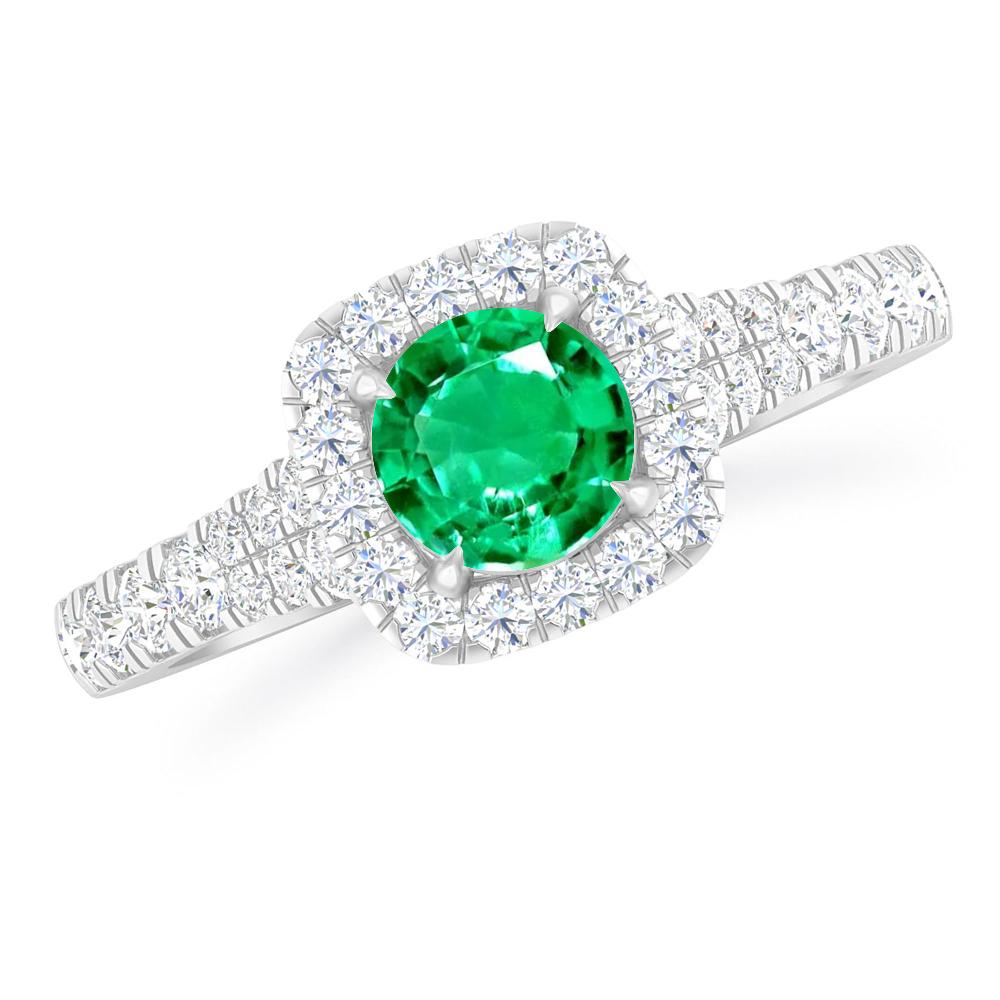 White Gold - Emerald