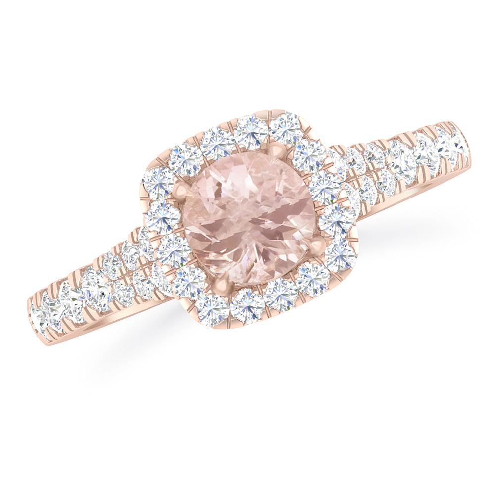 Rose Gold - Morganite