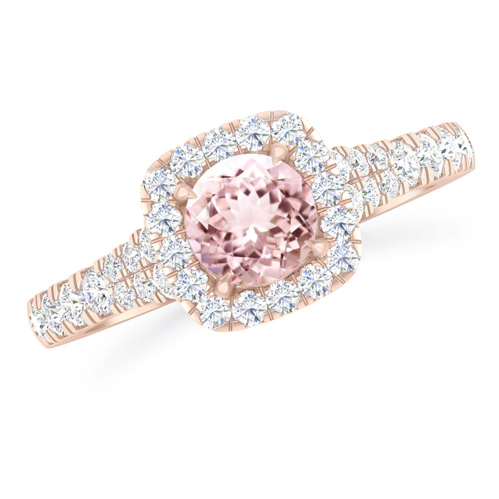 Rose Gold - Morganite
