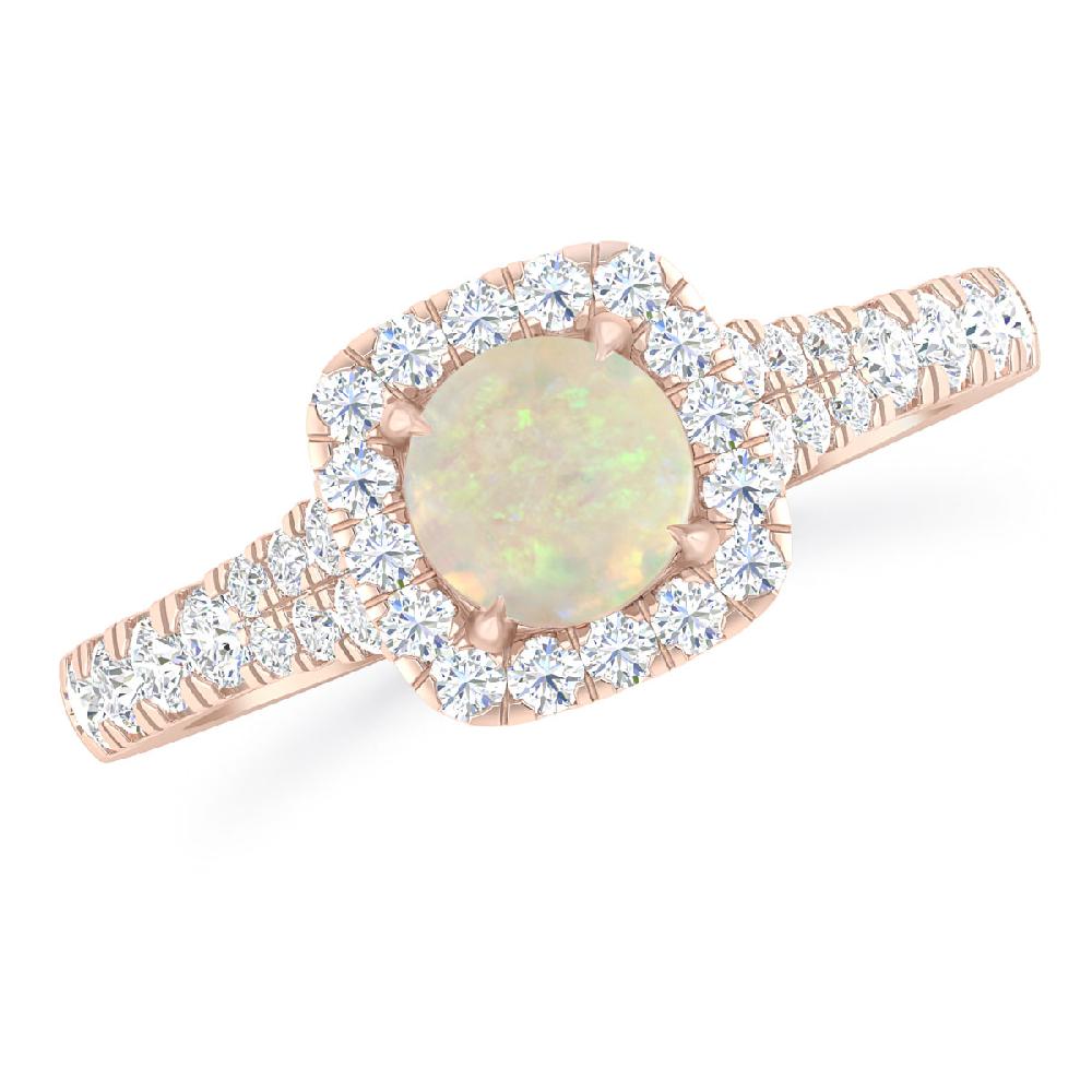 Rose Gold - Opal