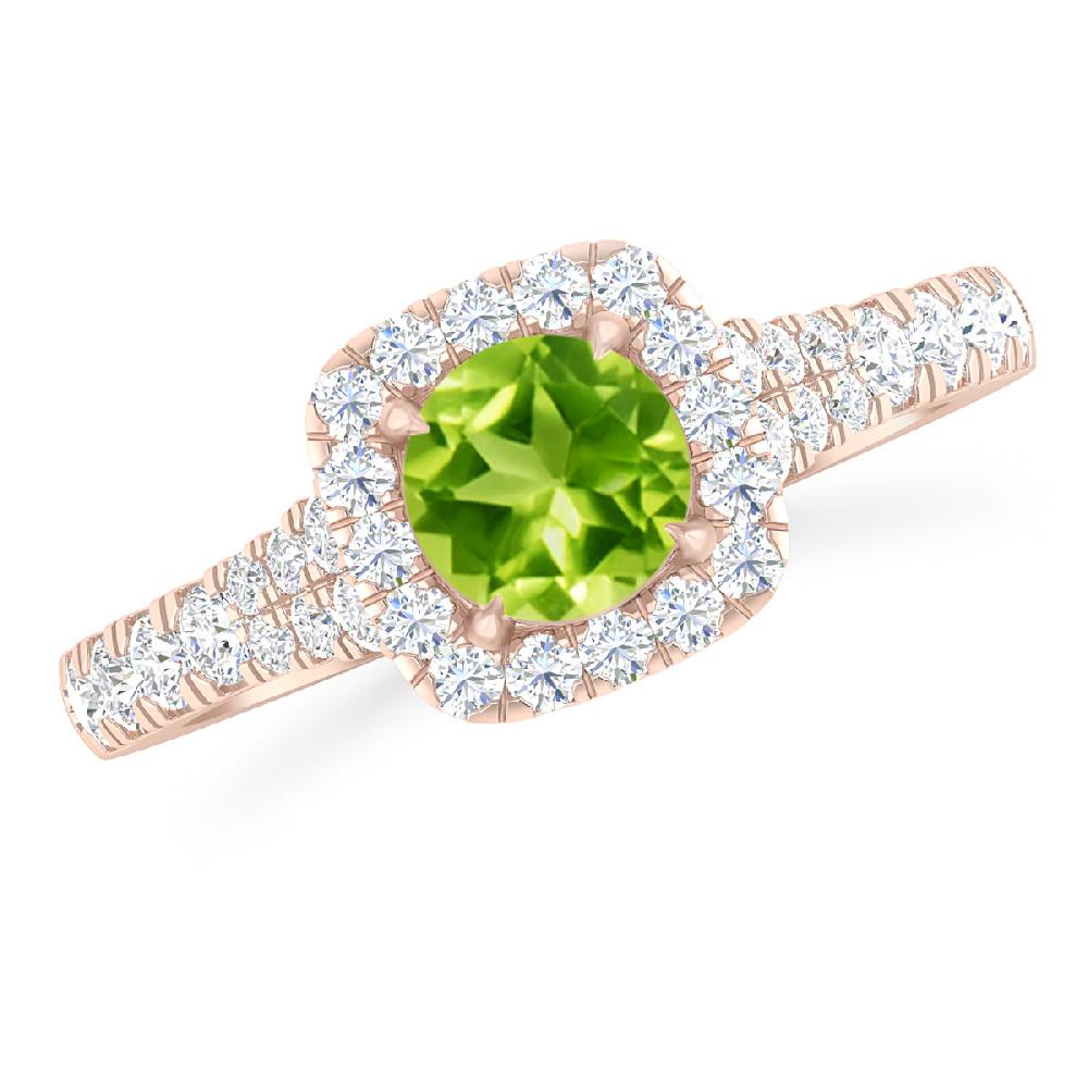 Rose Gold - Peridot