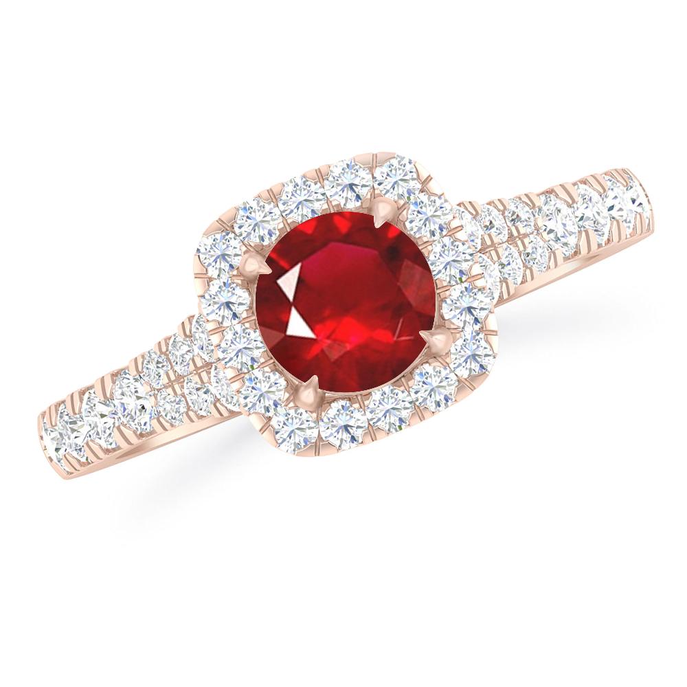 Rose Gold - Ruby
