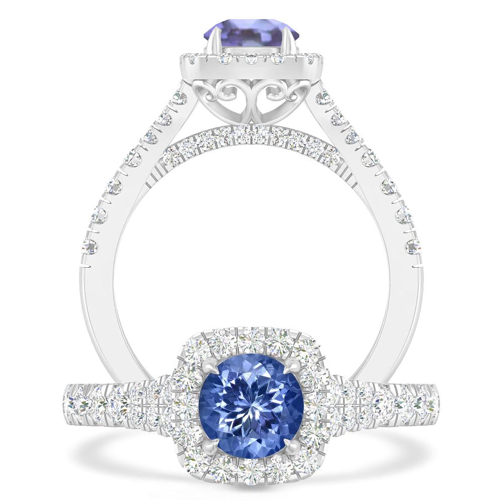 White Gold - Tanzanite
