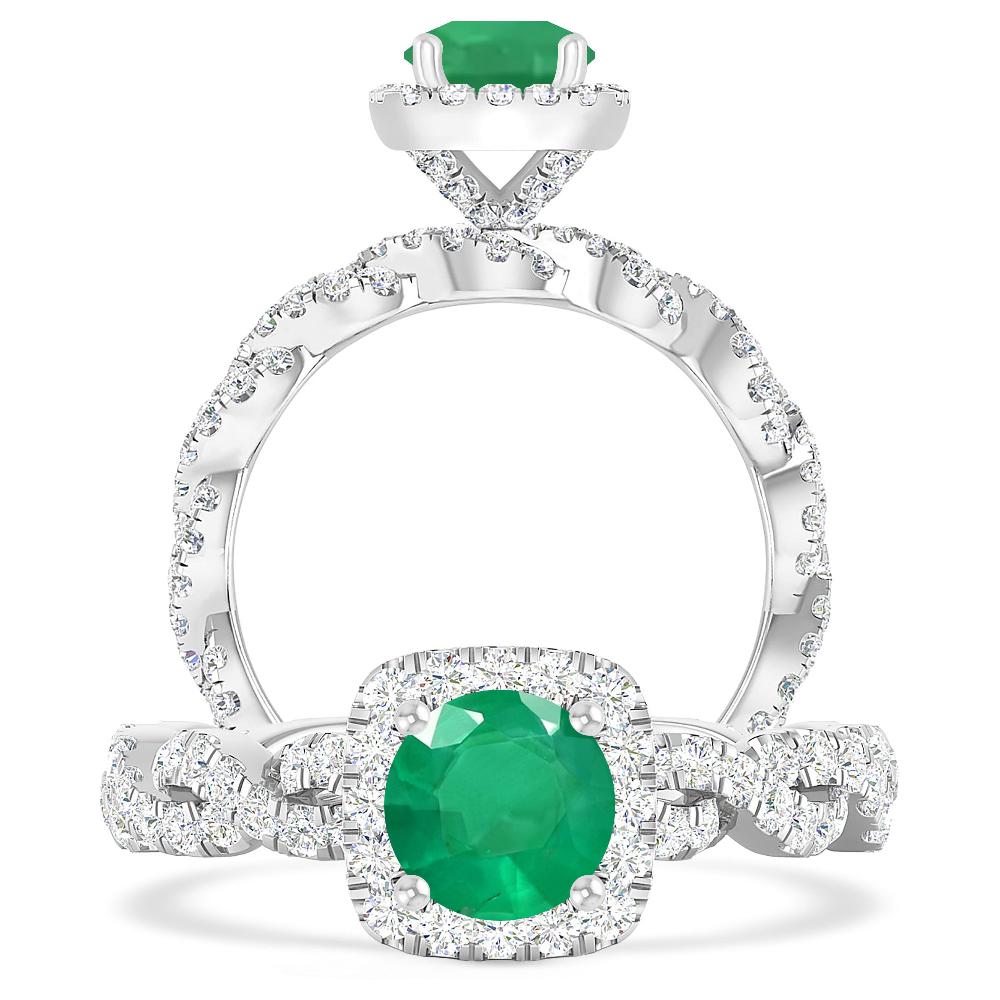 White Gold - Emerald