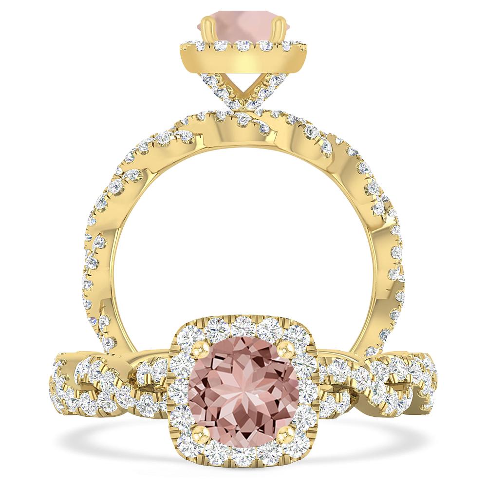 Yellow Gold - Morganite
