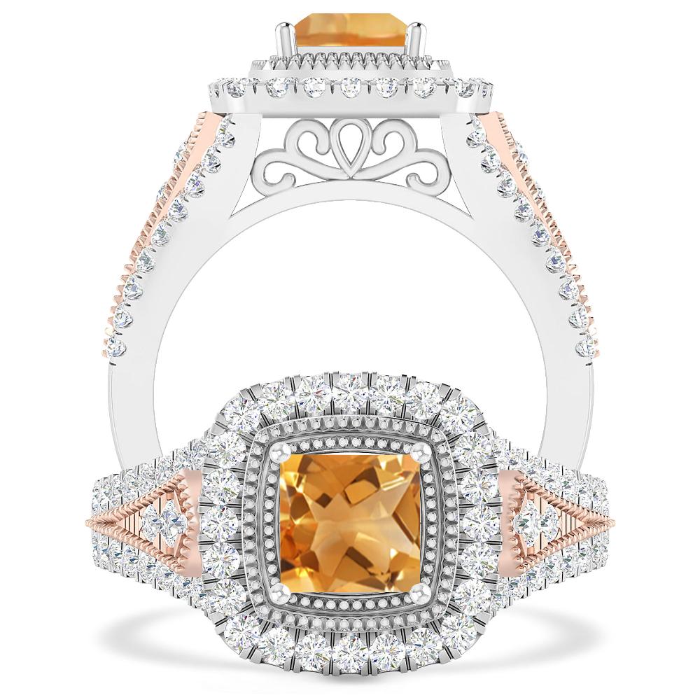 White Gold - Citrine