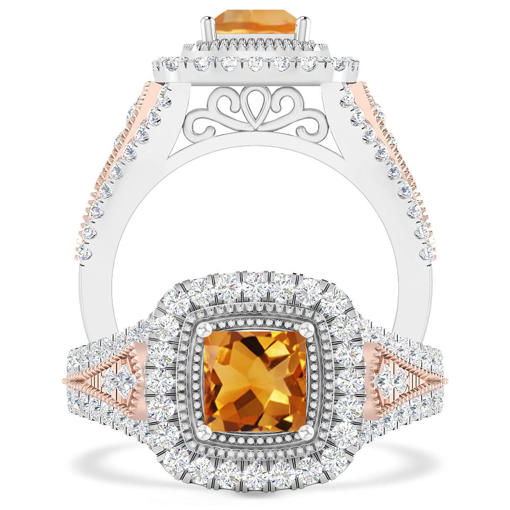 White Gold - Citrine