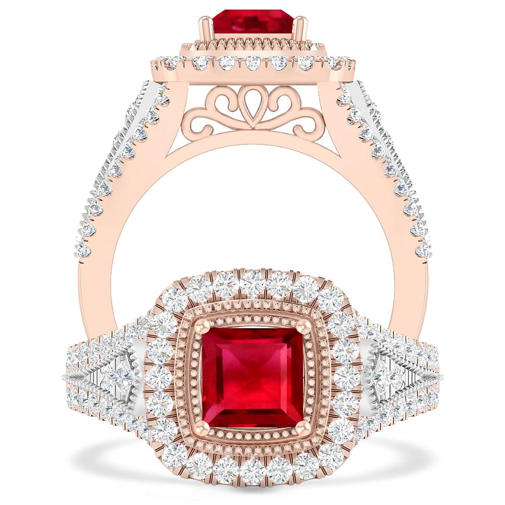 Rose Gold - Ruby