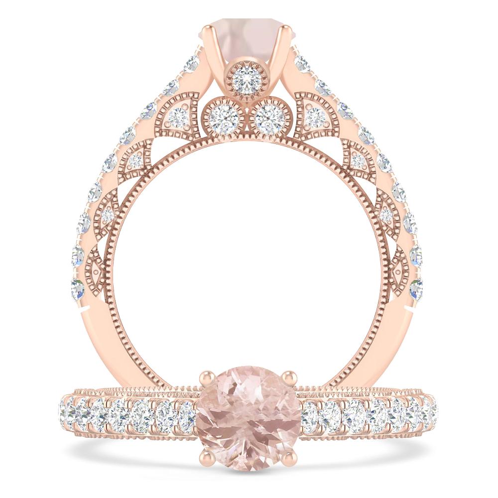 Rose Gold - Morganite