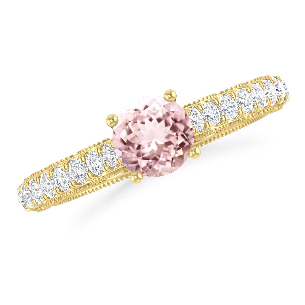 Yellow Gold - Morganite