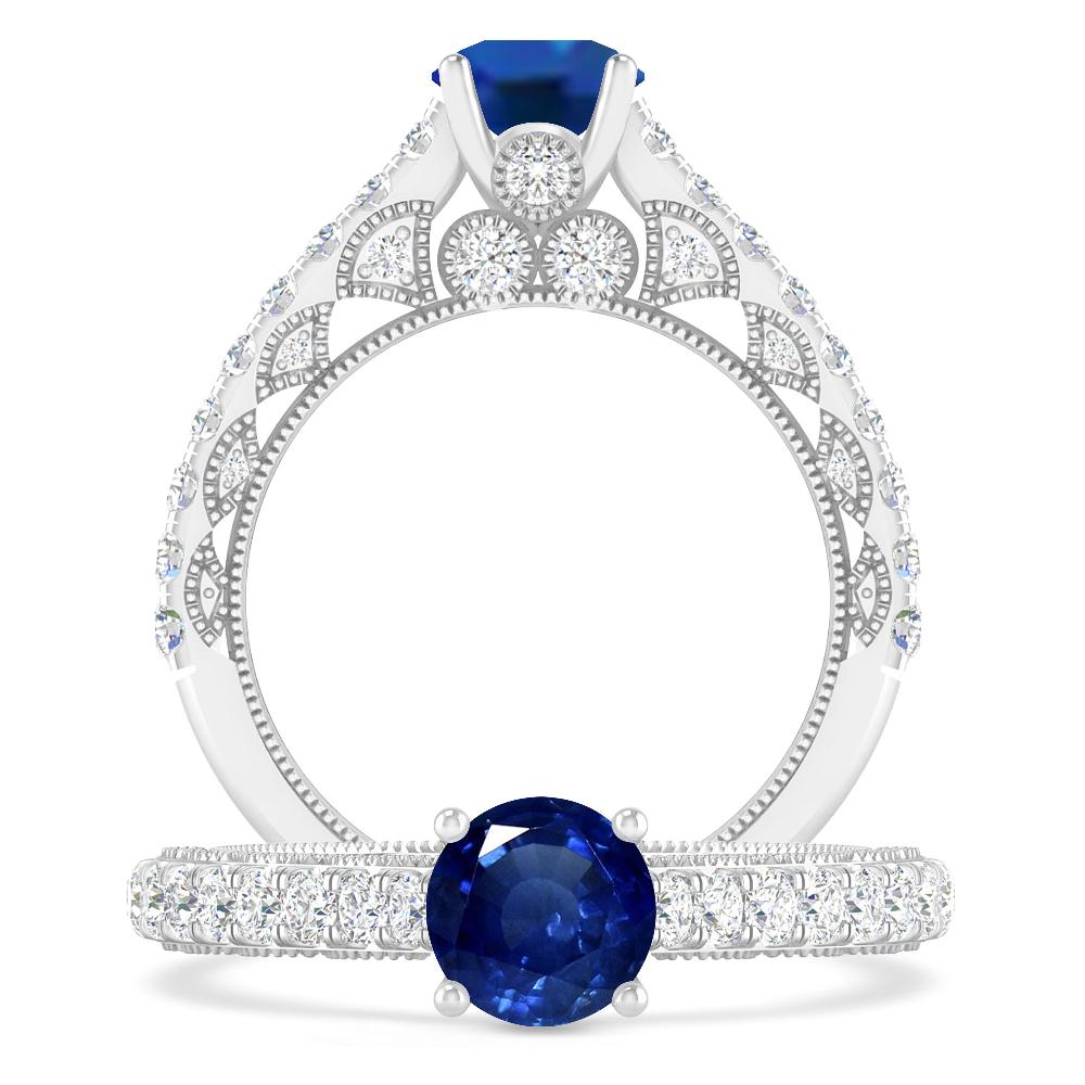 White Gold - Sapphire