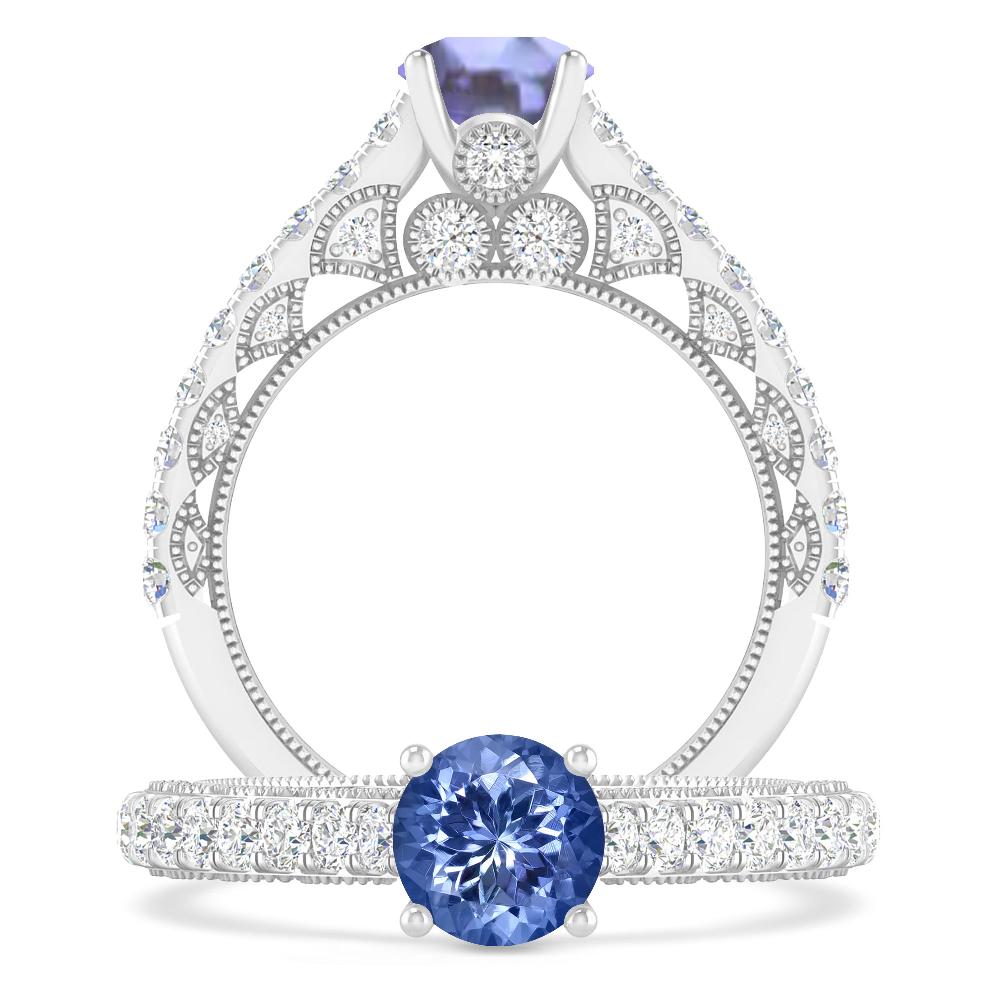 White Gold - Tanzanite