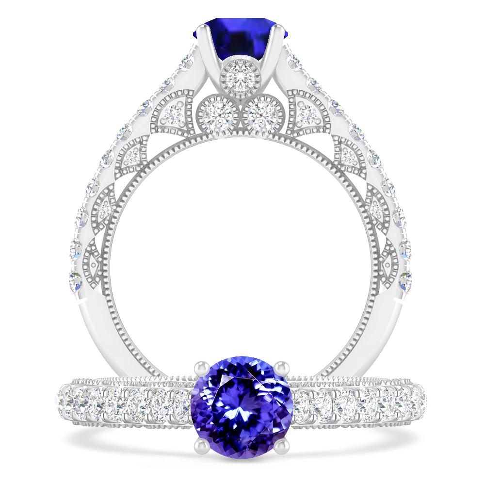 White Gold - Tanzanite