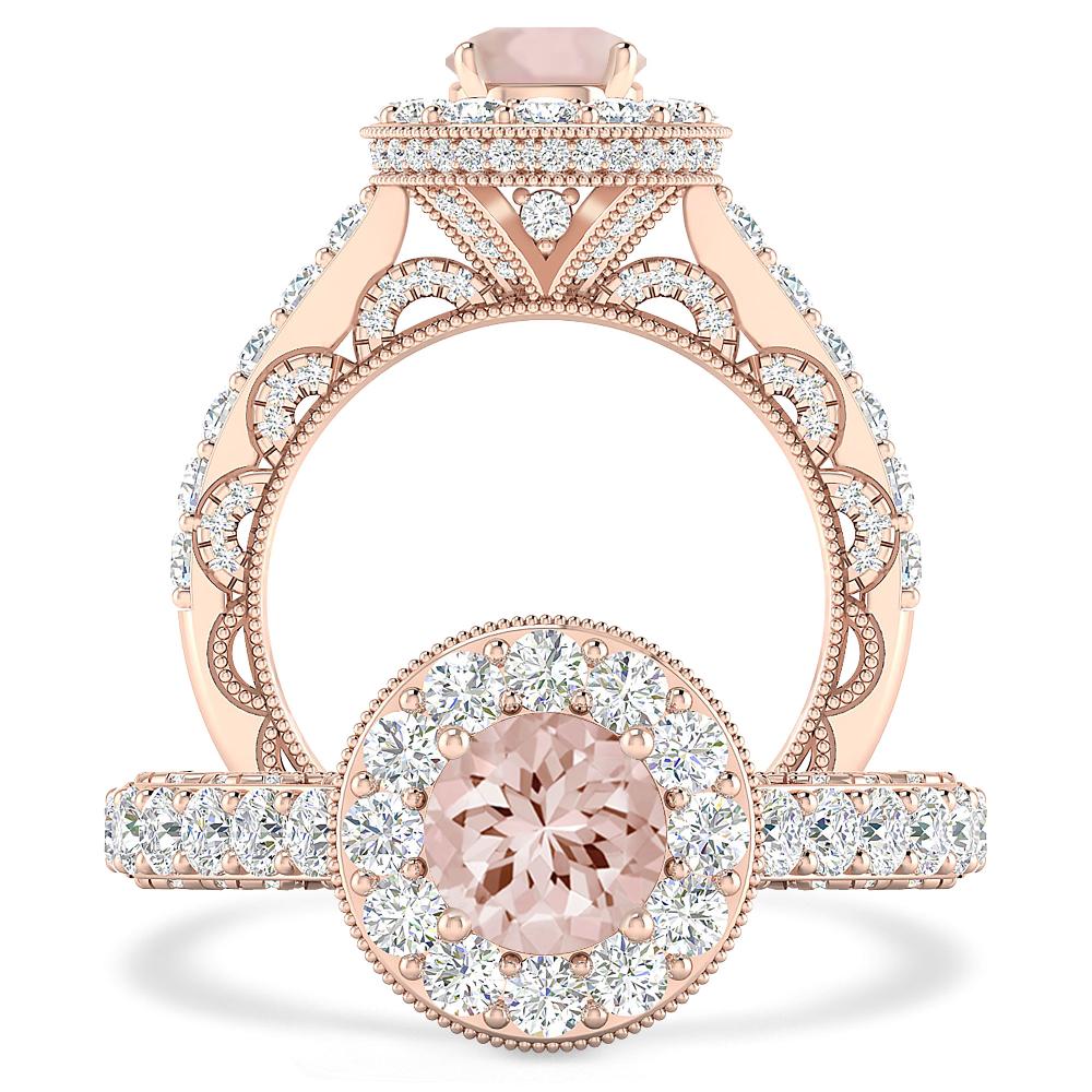 Rose Gold - Morganite