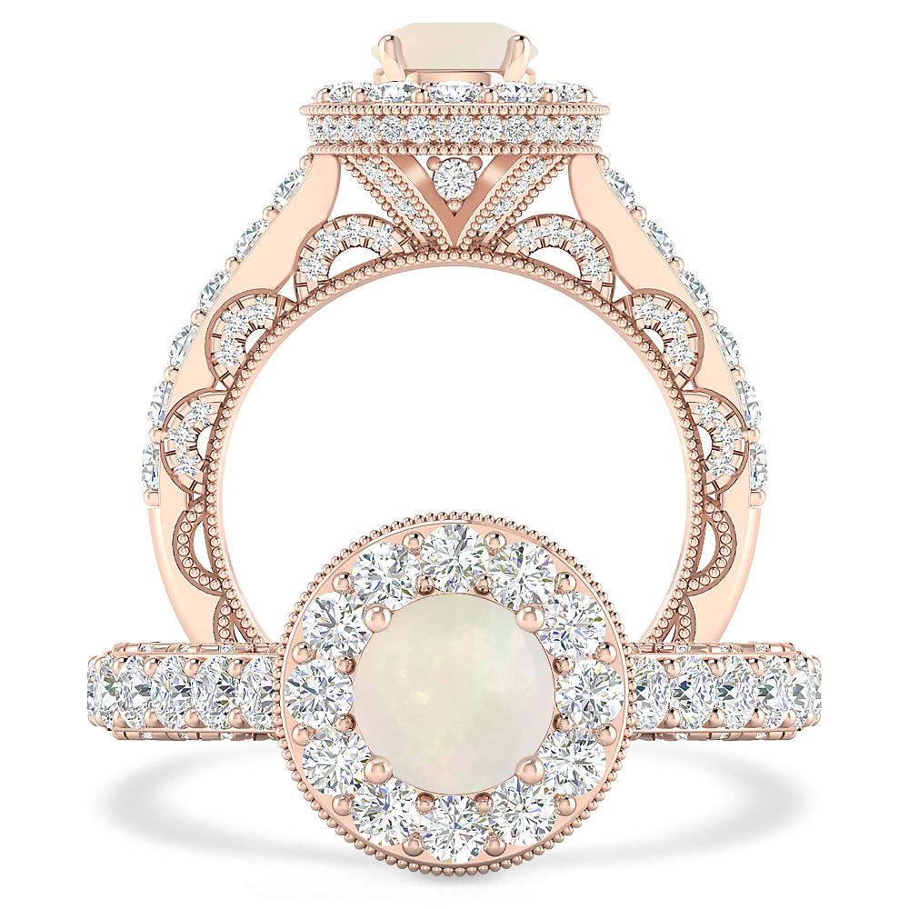 Rose Gold - Opal