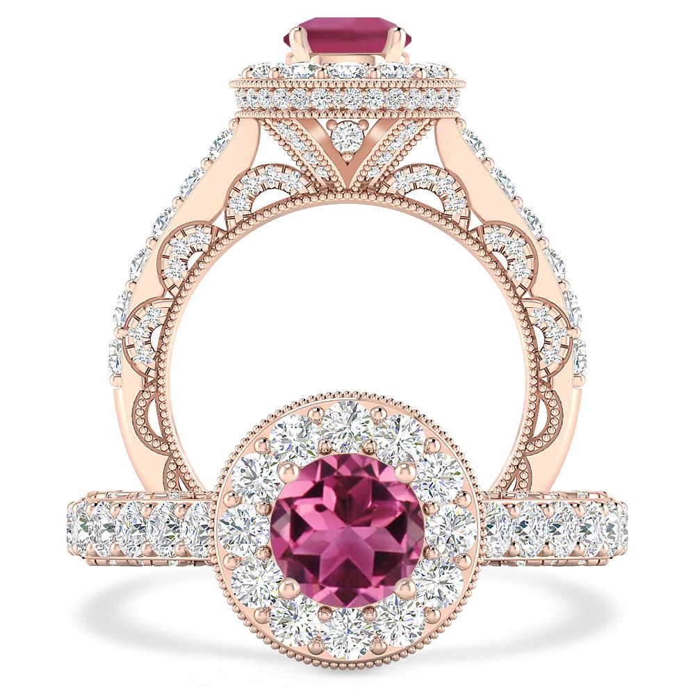 Rose Gold - Pink Tourmaline