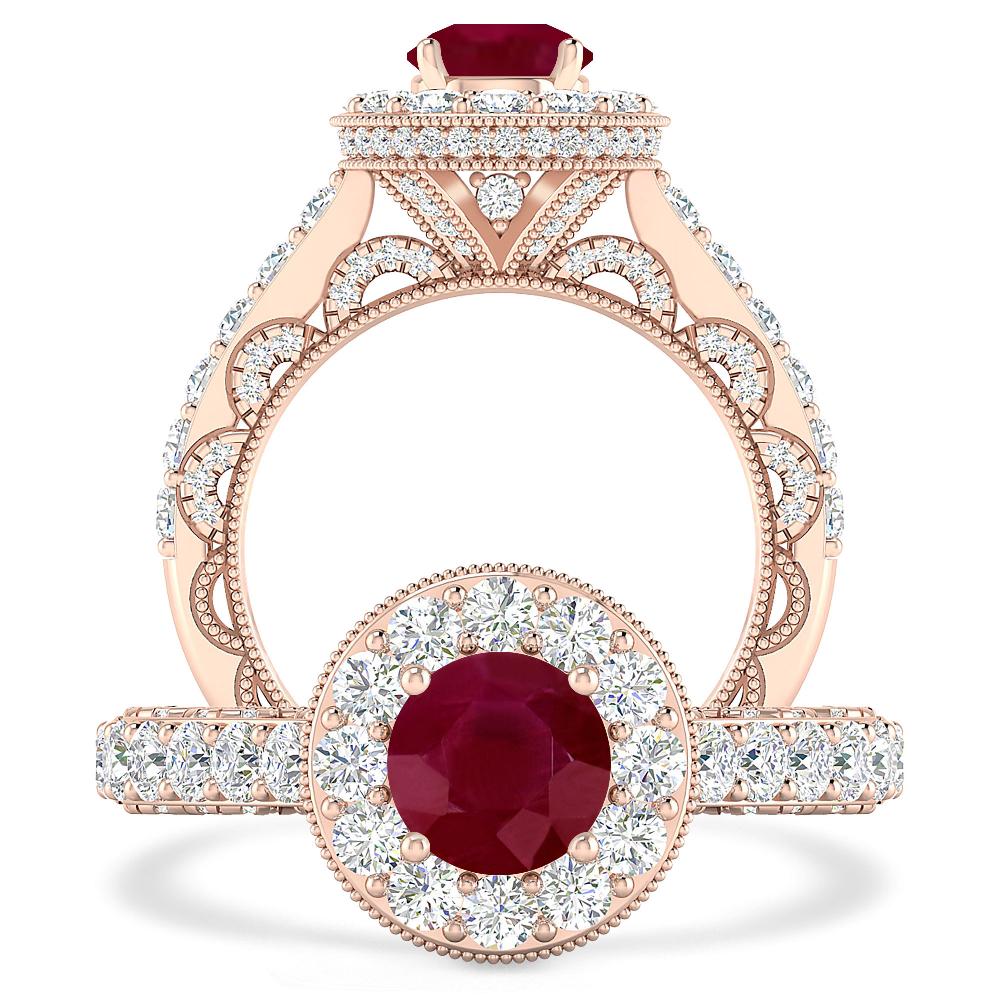 Rose Gold - Ruby
