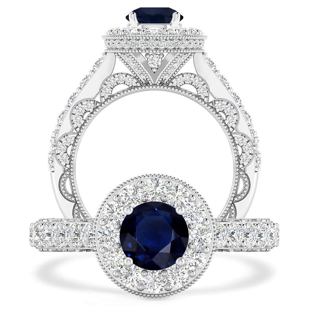 White Gold - Sapphire