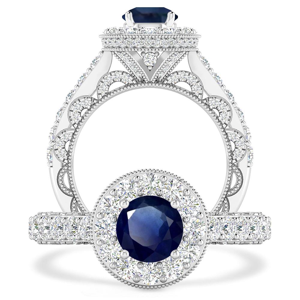 White Gold - Sapphire