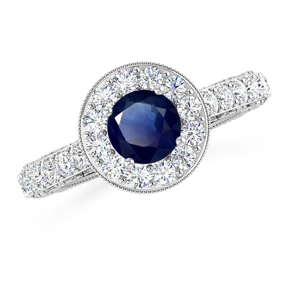 White Gold - Sapphire