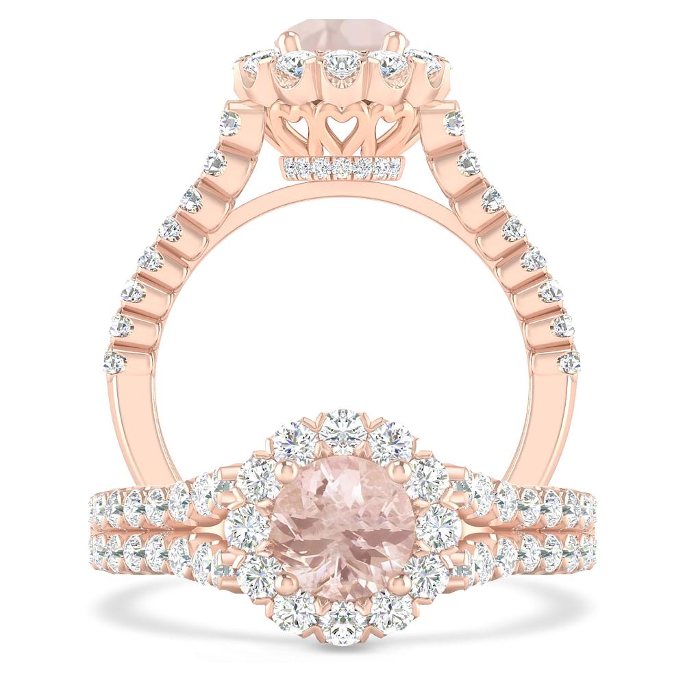 Rose Gold - Morganite
