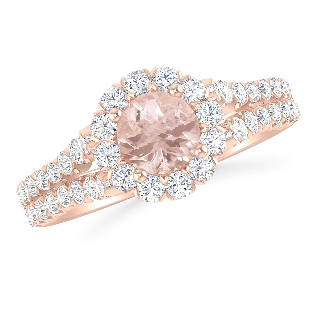 Rose Gold - Morganite