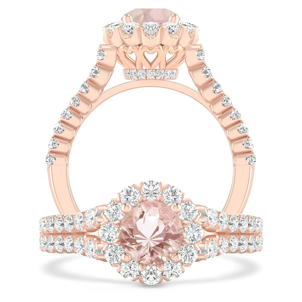 Rose Gold - Morganite