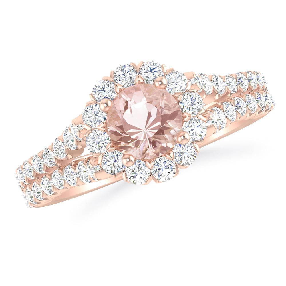 Rose Gold - Morganite