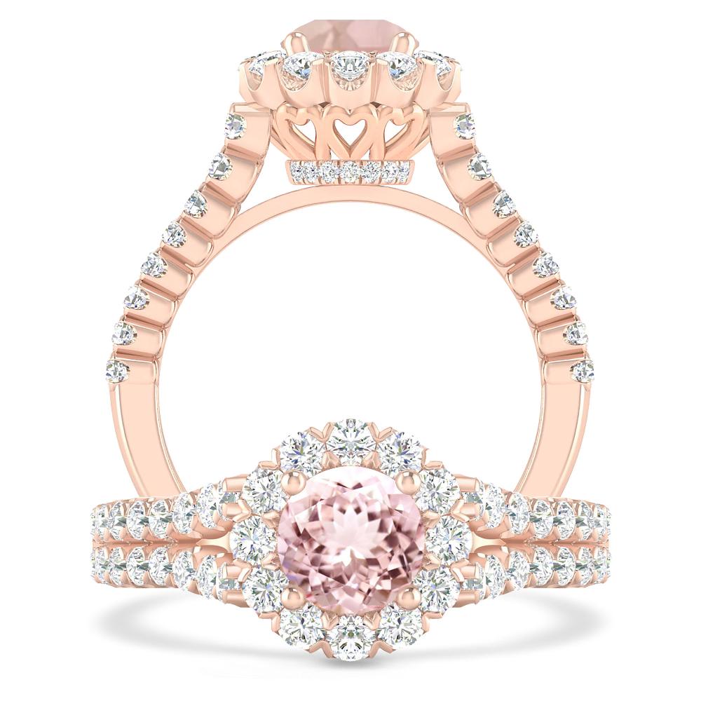 Rose Gold - Morganite