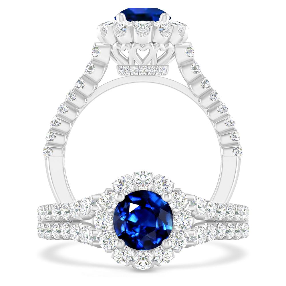 White Gold - Sapphire