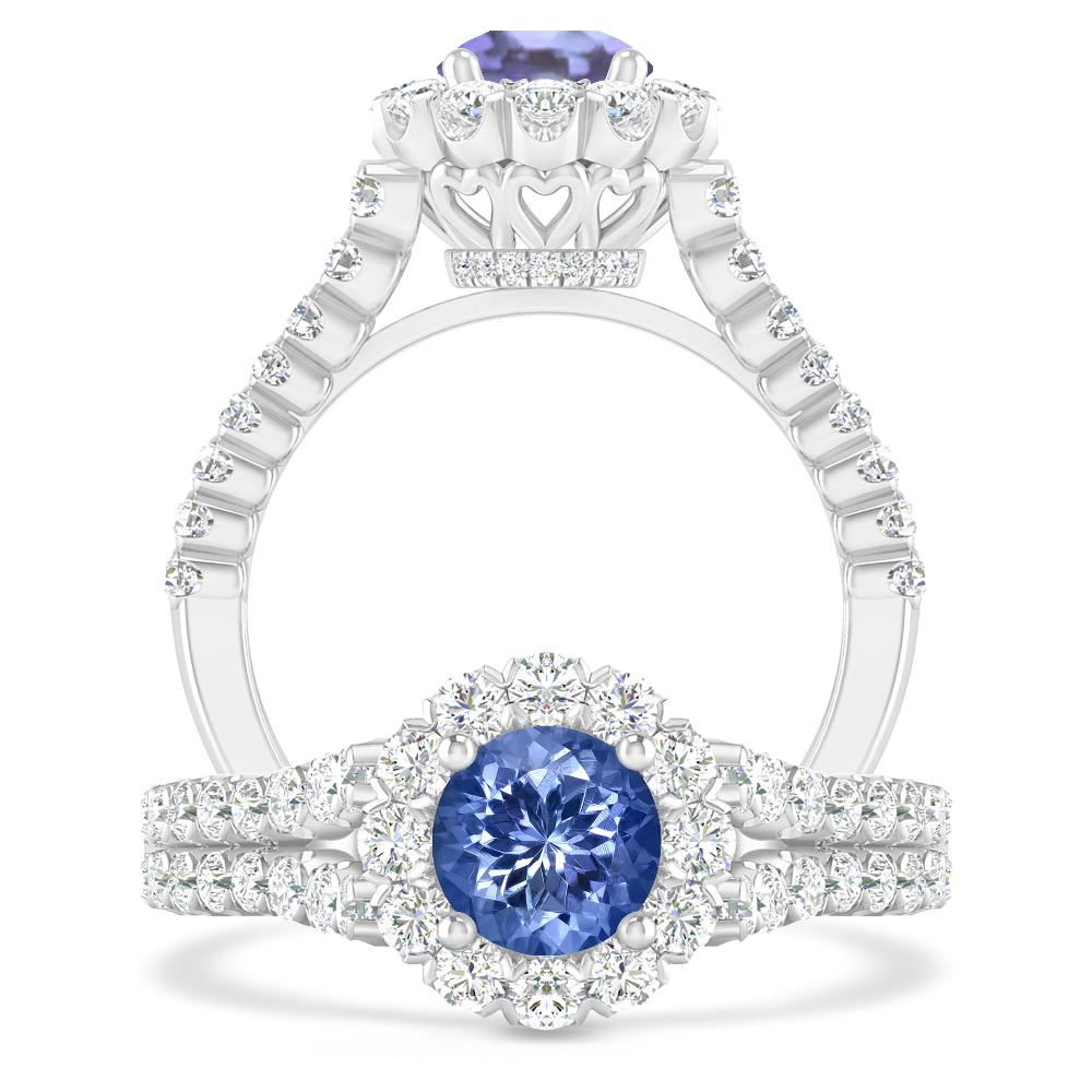 White Gold - Tanzanite