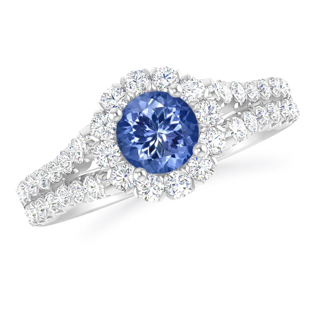 White Gold - Tanzanite