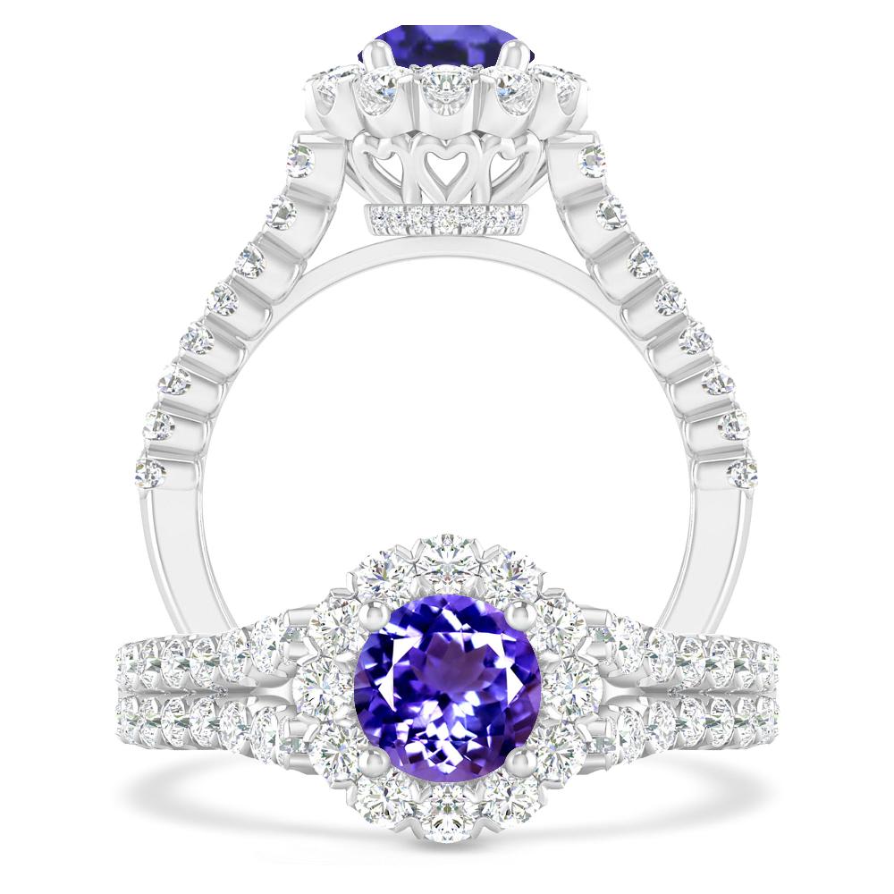 White Gold - Tanzanite
