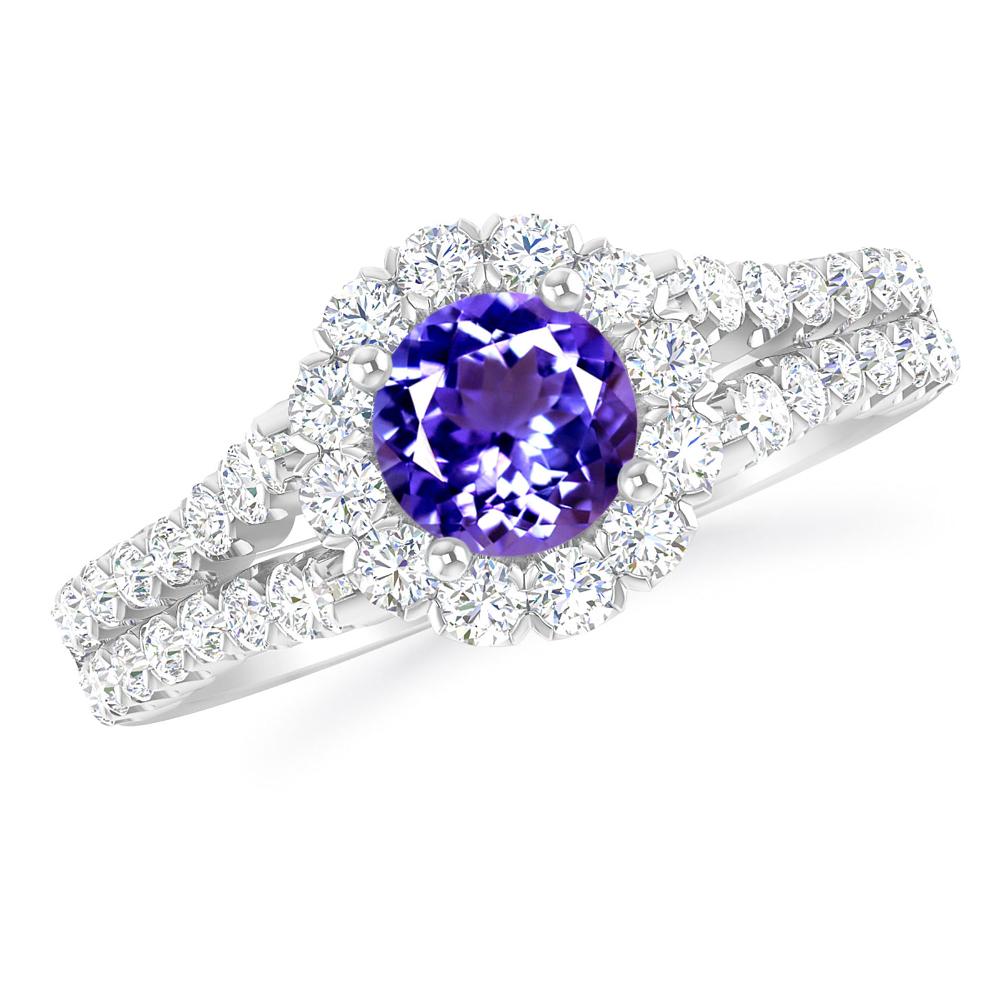 White Gold - Tanzanite