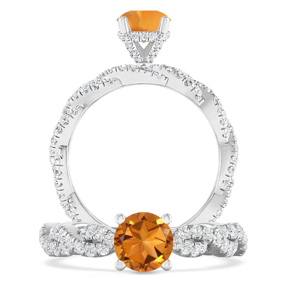 White Gold - Citrine