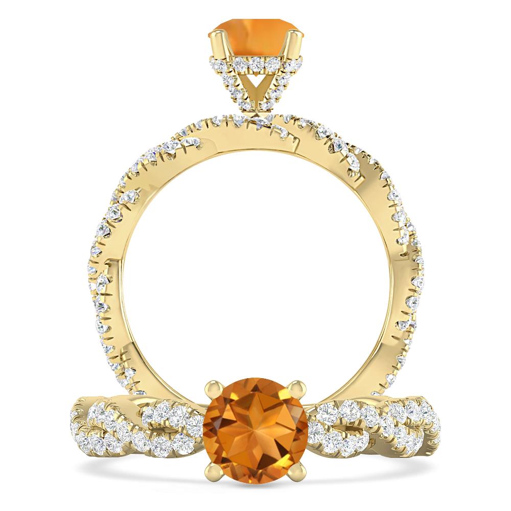 Yellow Gold - Citrine