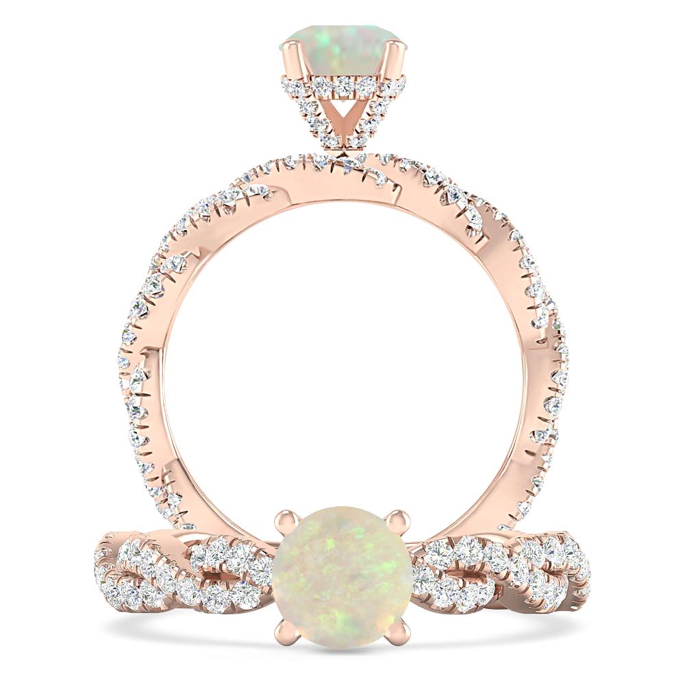 Rose Gold - Opal