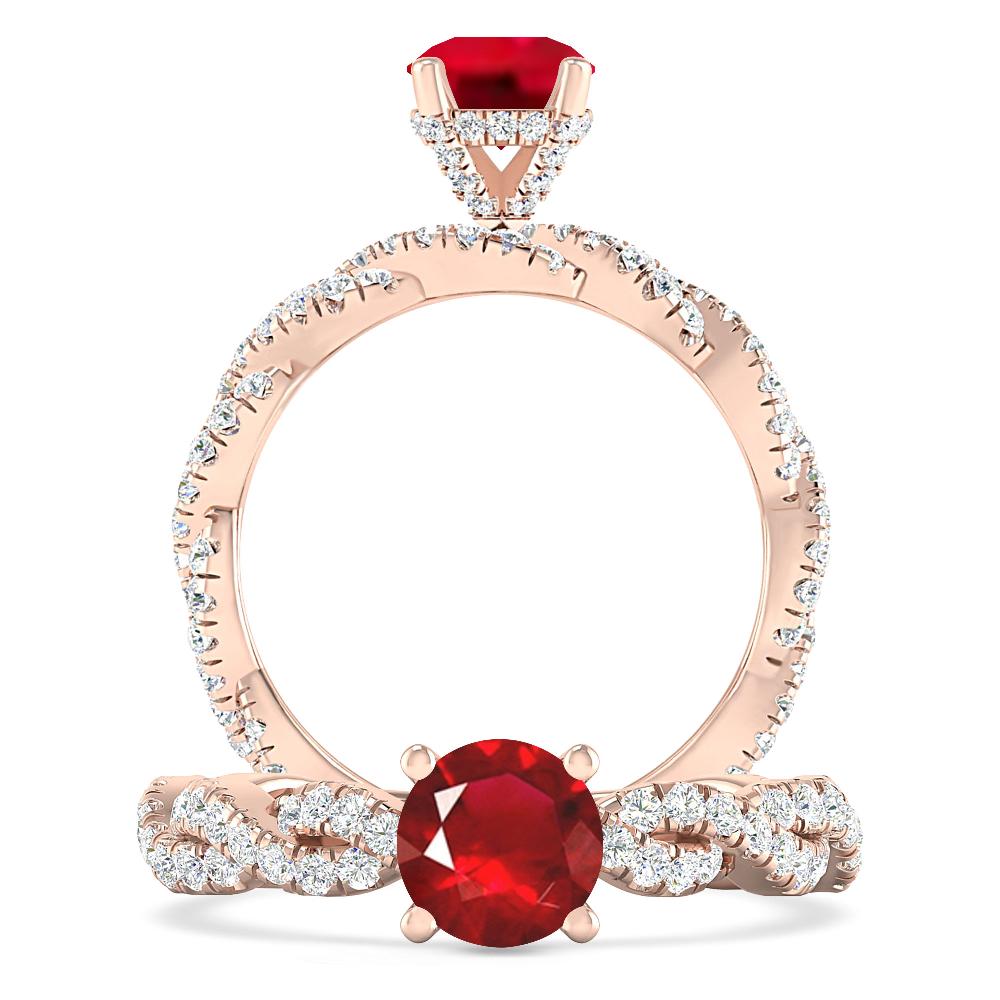 Rose Gold - Ruby