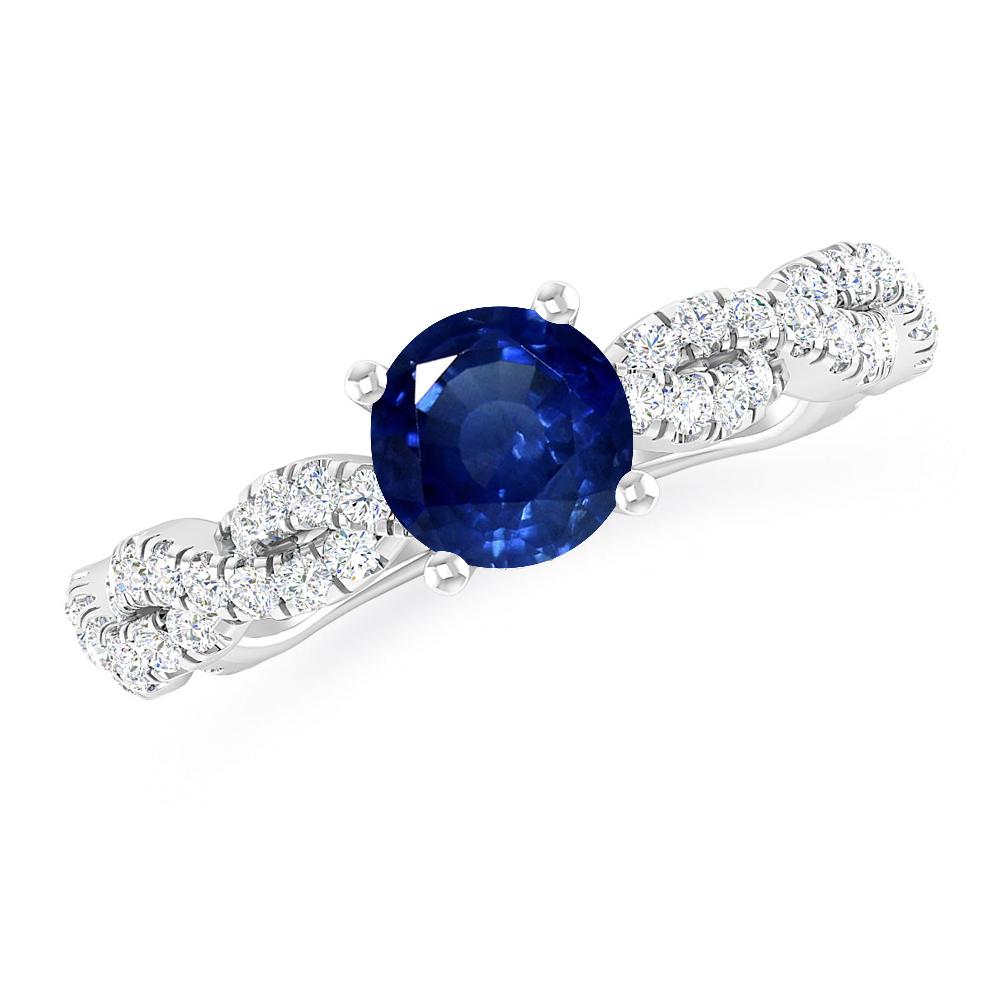 White Gold - Sapphire