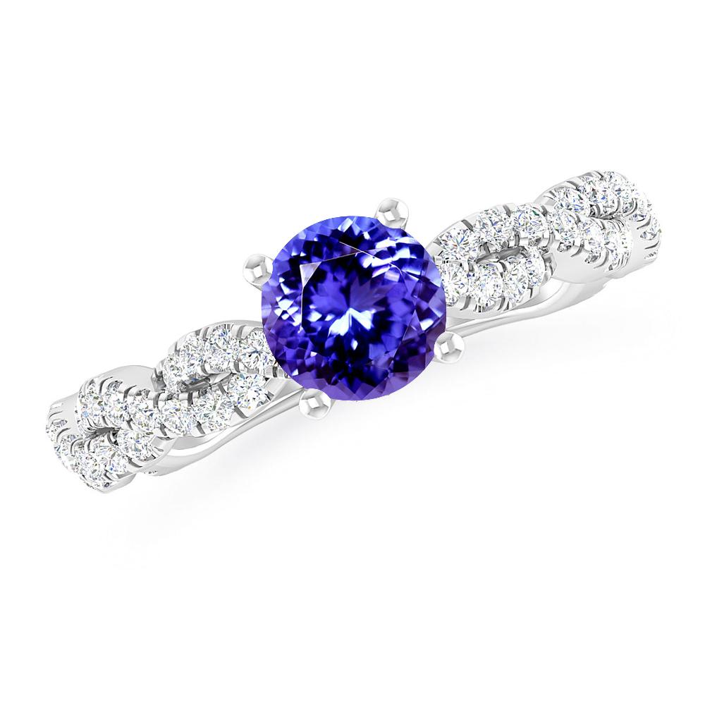 White Gold - Tanzanite