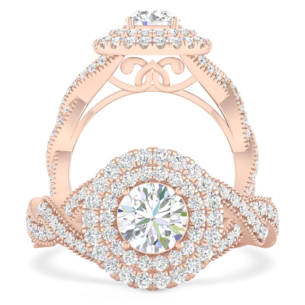 Rose Gold - Diamond